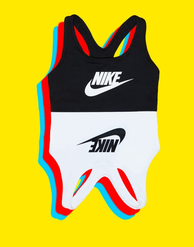 merge Nike shirts shot top down